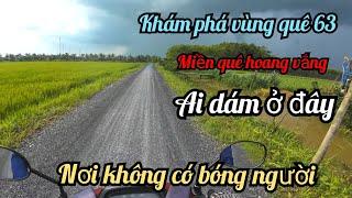 Khám phá vùng quê 63.con đường mới xinh đẹp.xã yên luôn.Gò Công