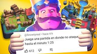 ME PASO CLASH ROYALE CON RETOS DE SEGUIDORES