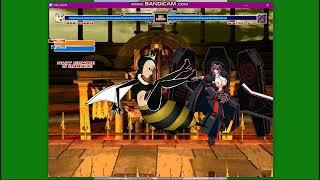 mugen request: Queen bee(by eggbomber101)  vs Sister Nya |MUGEN ALL STARS