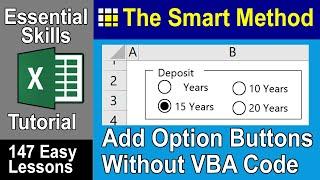 09-01 Add Group Box and Option Button form controls without VBA