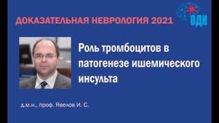 Роль тромбоцитов в патогенезе ишемического инсульта