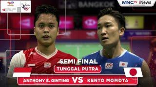 INA Vs JPN - Tunggal Putra : GINTING VS MOMOTA | THOMAS CUP 2022