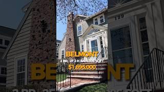 Что вы можете купить за $1,9M!  Тур дома в Belmont, MA             #Belmont