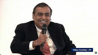 RIL CMD Shri Mukesh D. Ambani in conversation with Editor-In-Chief, HT.