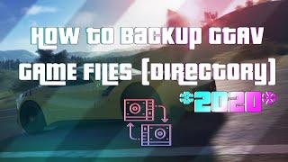 How to Backup Original GTA V Game Files from STEAM Tutorial  *VERY* IMPORTANT
