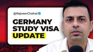 Germany Study Visa Update | Rajveer Chahal | Germany Visa Latest Update 2024