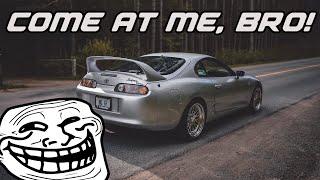 Toyota Supra vs The World | Supercars | Four Wheel Nation