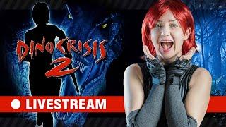 Die Dinosaurier sind ausgebrochen ahhhh #letsplay #capcom #dinosaur #dinocrisis2