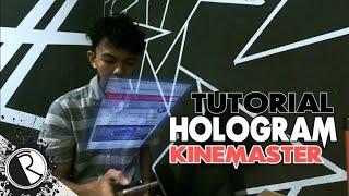 cara edit video hologram - kinemaster tutorial