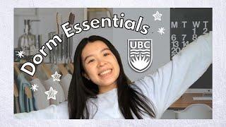 College Dorm Essentials: UBC Edition  UBC Engineering Stories