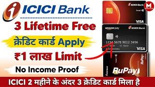 ICICI Credit Card Apply - Lifetime Free | 2 Month 3 Credit Card | CICI Bank Credit Card Apply 2024