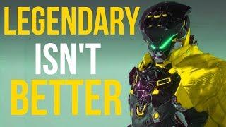 Important Anthem Tip: Legendary Gear Isn't Always Better