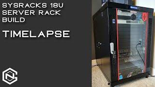 Sysracks 18U Server Rack Build - Timelapse