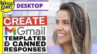 How to create email templates and canned responses  in Gmail #template