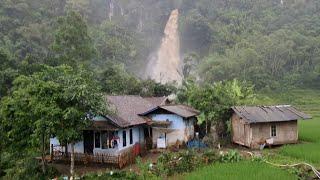 Seram Banget !!, Tapi Bikin Betah. Hujan Deras Di Kampung Mengguyur Cianjur Selatan, Curug Kubang