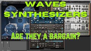 Waves Software Synthesizers! | How Do They Sound? | Are They a Bargain? Or Just Cheap?