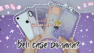 Shopee Haul Case iphone XR white 2021 + try on  murah meriah