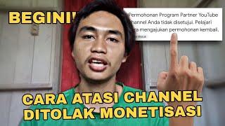 GAGAL MONET | 2 Penyebab Channel Gagal Monetisasi - Berikut Cara Aman Lolos Monetisasi!!!