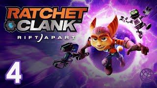 Ratchet and Clank Rift Apart прохождение без комментариев - часть 4  Рэтчет и Кланк Сквозь Миры #4