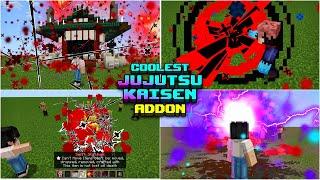 this Jujutsu Kaisen addon is fire  | jujutsu kaisen mod minecraft pe | jujutsu kaisen addon mcpe