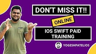 HURRAH! iOS app development course with Swift 5 | Beginner and Advanced | Online Paid Training.