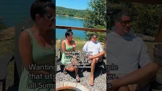 How my wife acts when we are outdoors  #couplecomedy #couple #shorts