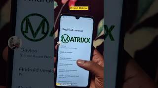 Project Matrixx Custom Rom short review, Redmi note 7/7sAndroid 14 #customrom #miui #projectmatrix