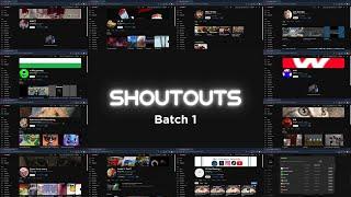 SHOUTOUTS (Batch 1) - #Arrrgus202500 - Road to 500 subs! [with Arrrgus]