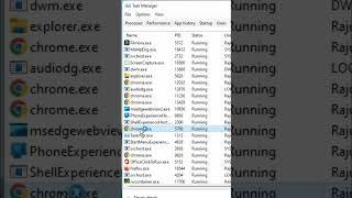 Why Apps Are Running On the Task manager After Closing Google Chrome #shorts