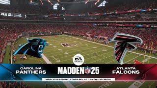 Madden 25 - Carolina Panthers @ Atlanta Falcons - Week 18