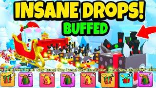 *NEW* SECRET SANTA SLEIGH EVENT Got BUFFED With INSANE DROPS In Pet Simulator 99! - FREE GIFT!