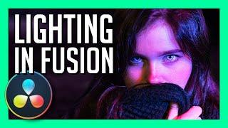 Add Lighting Effects In Fusion - DaVinci Resolve 17 VFX Tutorial