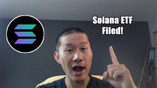 Solana ETF Filed!! Alt Coins season is starting!