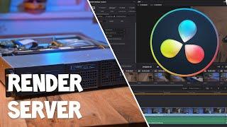 DaVinci Resolve Render Server Setup Tutorial Windows 10