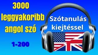 A leggyakoribb 3000 angol szó - szótanulás kiejtéssel | szókincs fejlesztő videó