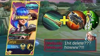 GELYE BEATRIX 1HIT BUILD AND EMBLEM 2023(must try)