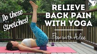 Yoga for Lower Back Pain [w/ Adee]