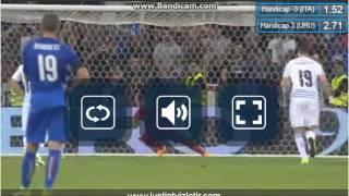 Italy 3-0 Uruguay De Rossi Goal Penalty International 06.07.2017