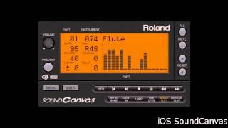 Roland Sound Canvas for iOS demo - FF6 The Fierce Battle