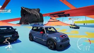 Mini Cooper ile Hot Wheels Yarışı!Forza Horizon 3 Araba Oyunu