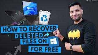 How to Restore Deleted files from Recycle Bin for free (2023) Windows 10/11 Recycle Bin Recovery