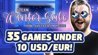 Steam WINTER SALE 2024! BEST 35 Games under 10 USD/EUR!