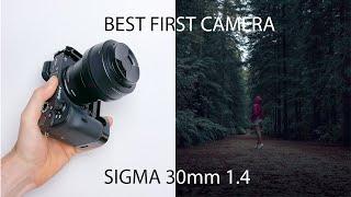 SONY a6600 Best First Camera For Photo and Video + Sigma 30mm 1.4 Best Low Light Lens