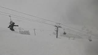 ALYESKA! First Run on a BIG POW Day! 17" Stormriding!