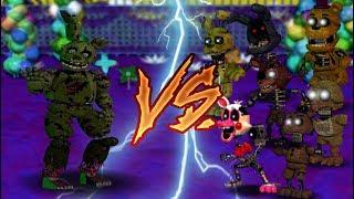 Tjoc R In Fnaf World (Mod) Tjoc R Vs Springtrap Final Boss #fnaf