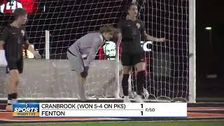 Fenton falls, Powers Catholic advances in regional semifinal round for boys soccer