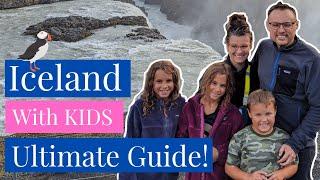 TRAVEL to ICELAND with KIDS 2023 | 6 Days ULTIMATE GUIDE!