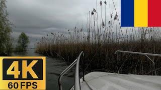  Exploring the DANUBE DELTA | Boat trip and Bird Watching on ISAC LAKE | ROMANIA #4k60fps