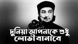 দুনিয়া আপনাকে শুধু লোভী বানাবে | Abu Taha Mohammad Adnan, abu toha adnan new waz, bangla new waz