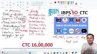 IBPS SO CTC | Basic Pay | Annual Package | HR | IT | Marketing | Agriculture